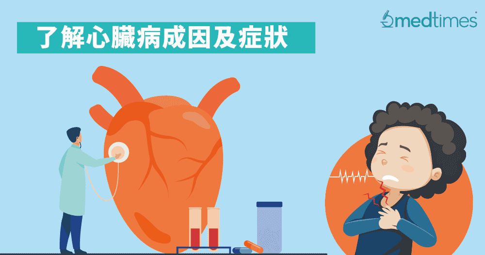 【认识疾病】了解心臟病成因及症狀